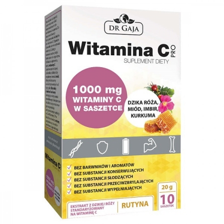 Dr Gaja Witamina C Pro 10sasz. suplement diety